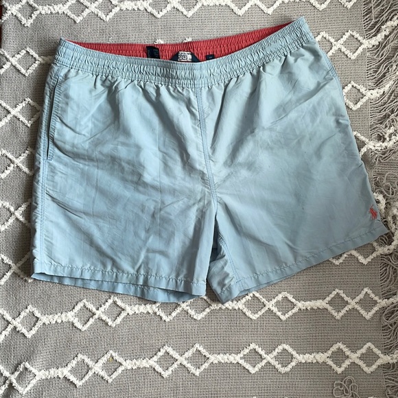 Polo Ralph Lauren Other - Men Polo by Ralph Lauren Swim Shorts XXL Baby Blue